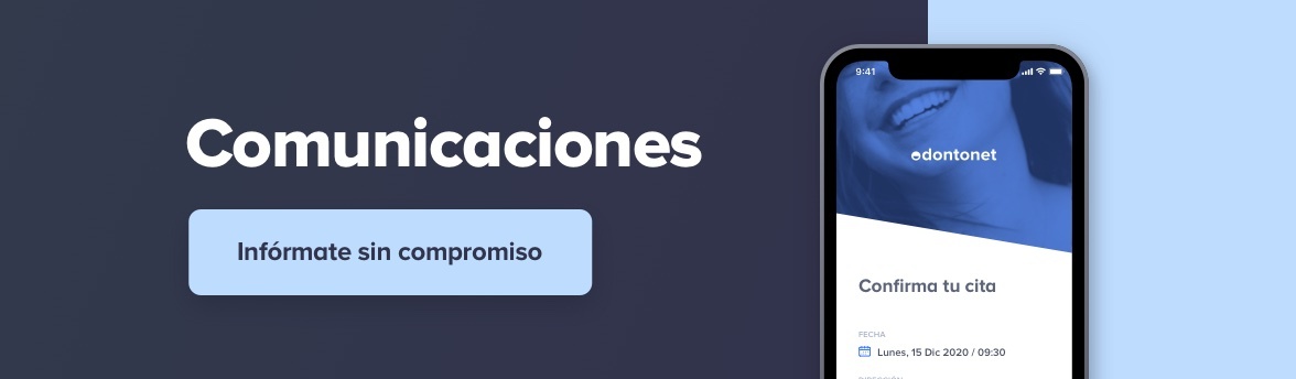 Comunicaciones SMS para clínicas dentales con Odontonet